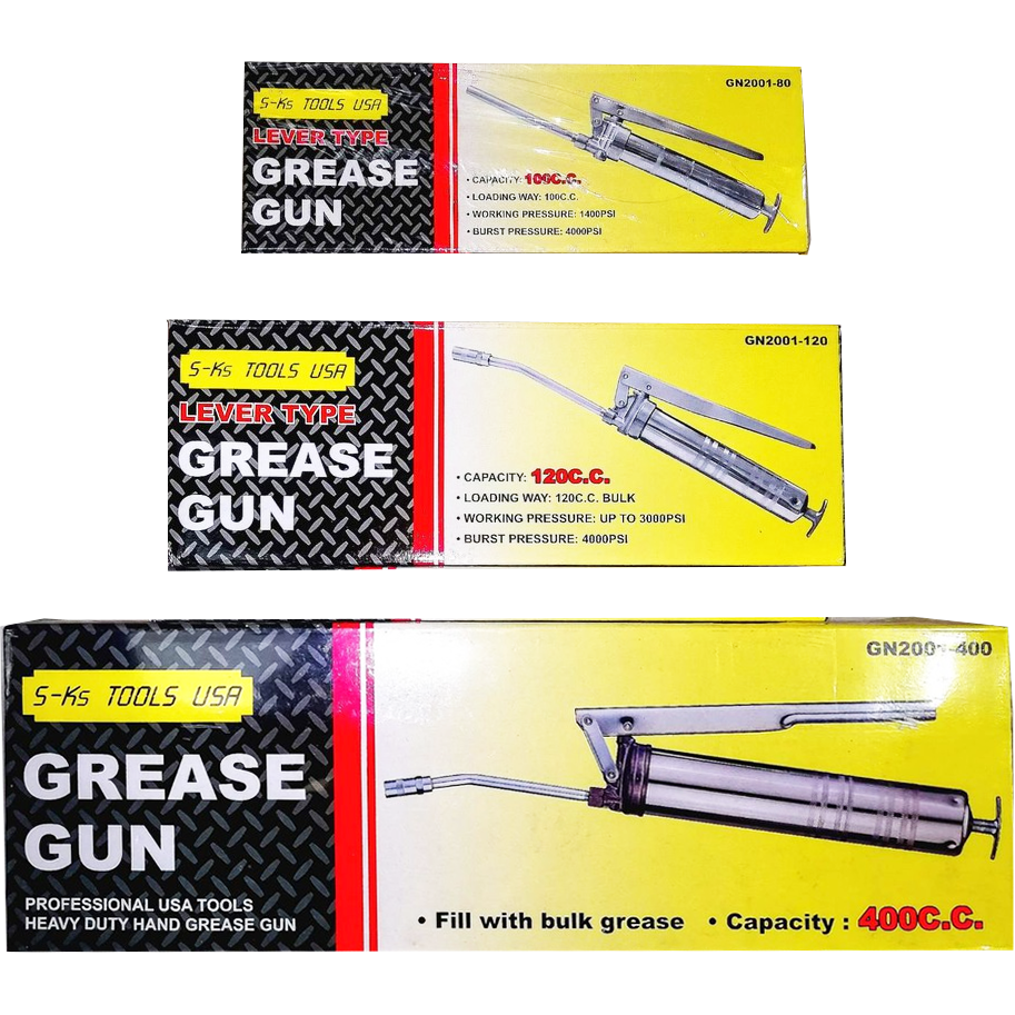 S-Ks GN2001 Grease Gun Lever Type | SKS by KHM Megatools Corp. S-Ks GN2001 Grease Gun Lever Type | SKS by KHM Megatools Corp.